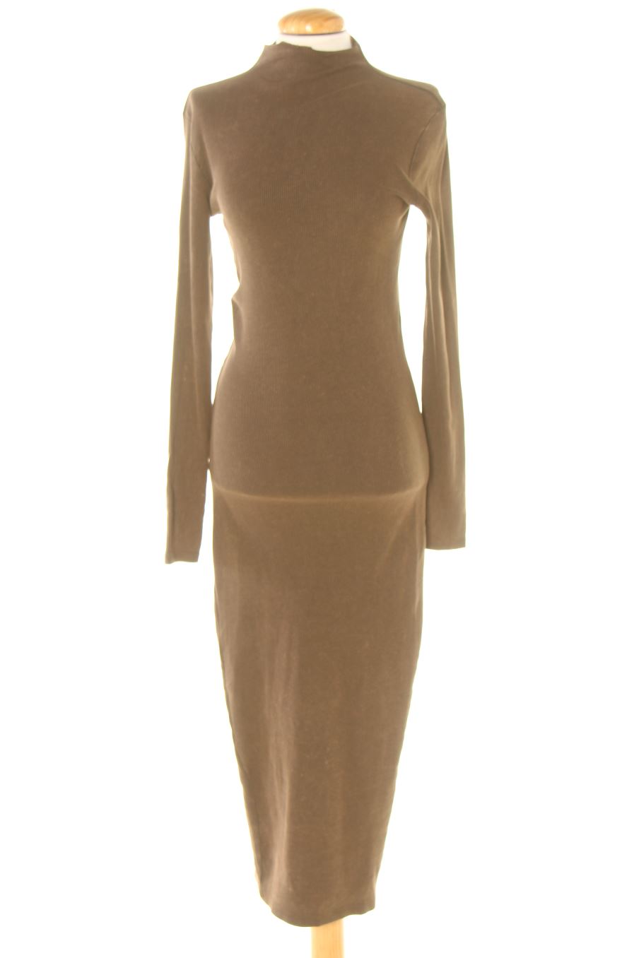 Robe casual Zara de la taille S, de couleur marron