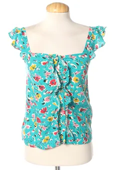 Blusa de manga corta 34 Springfield, foto 1 de 2