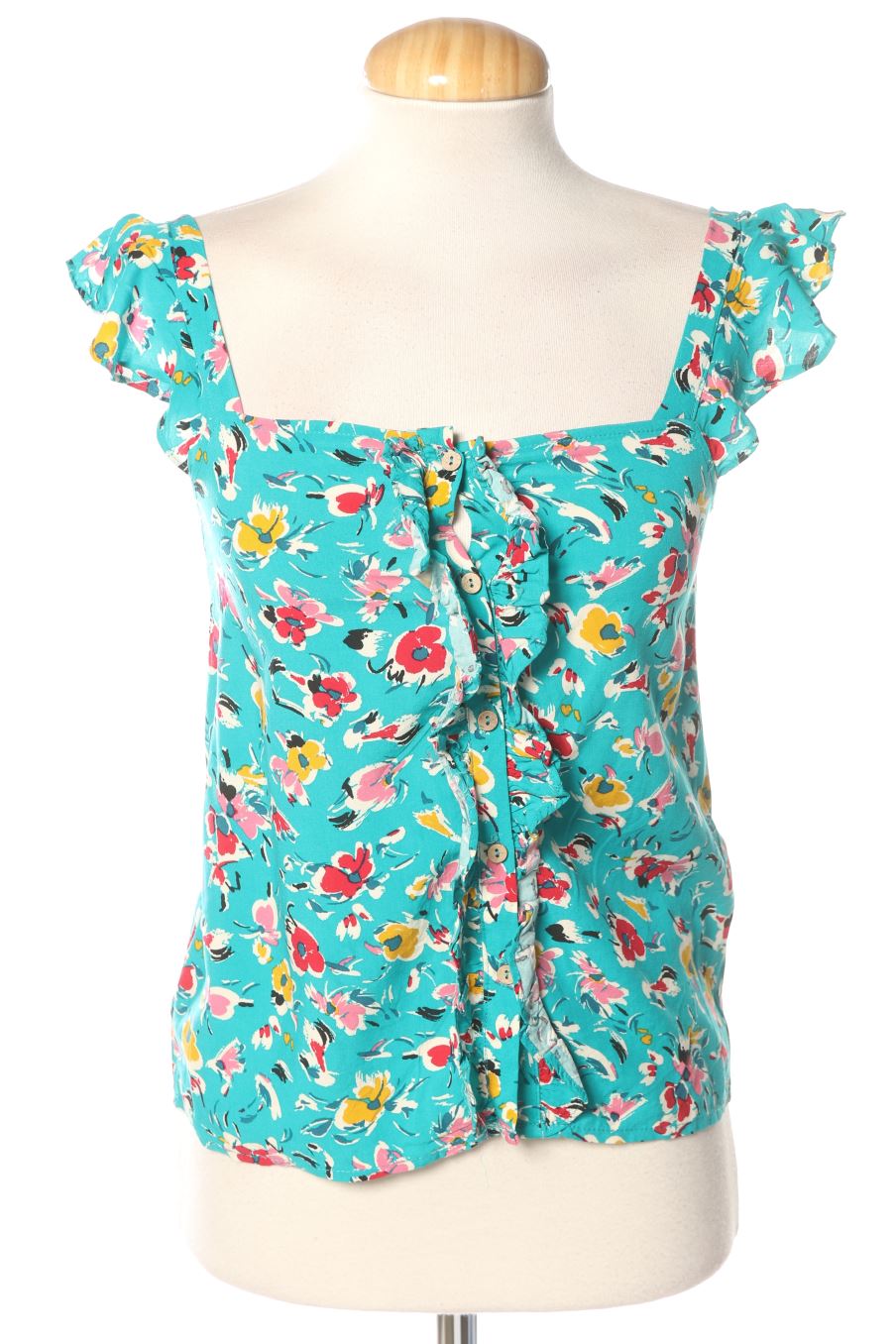 Blouse à manches courtes Springfield de la taille 34, de couleur imprimés