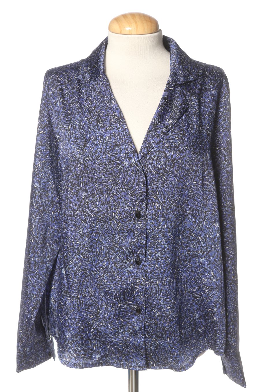 Chemise ruedesabbesses de la taille M, de couleur bleu