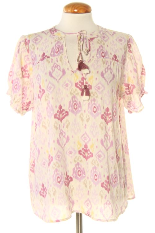 Blusa de manga corta