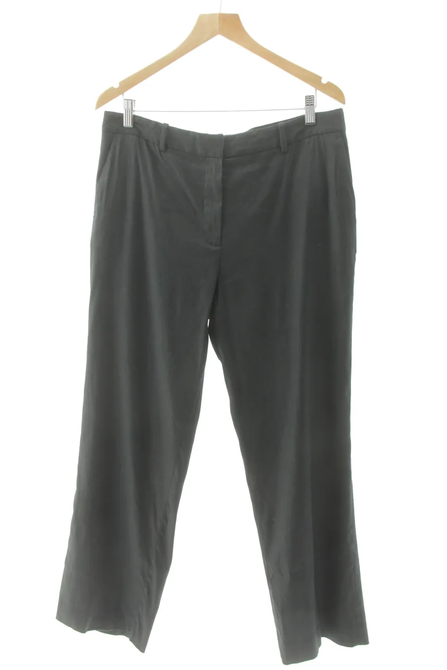 Pantalón de Massimo Dutti de la talla 44, de color negro