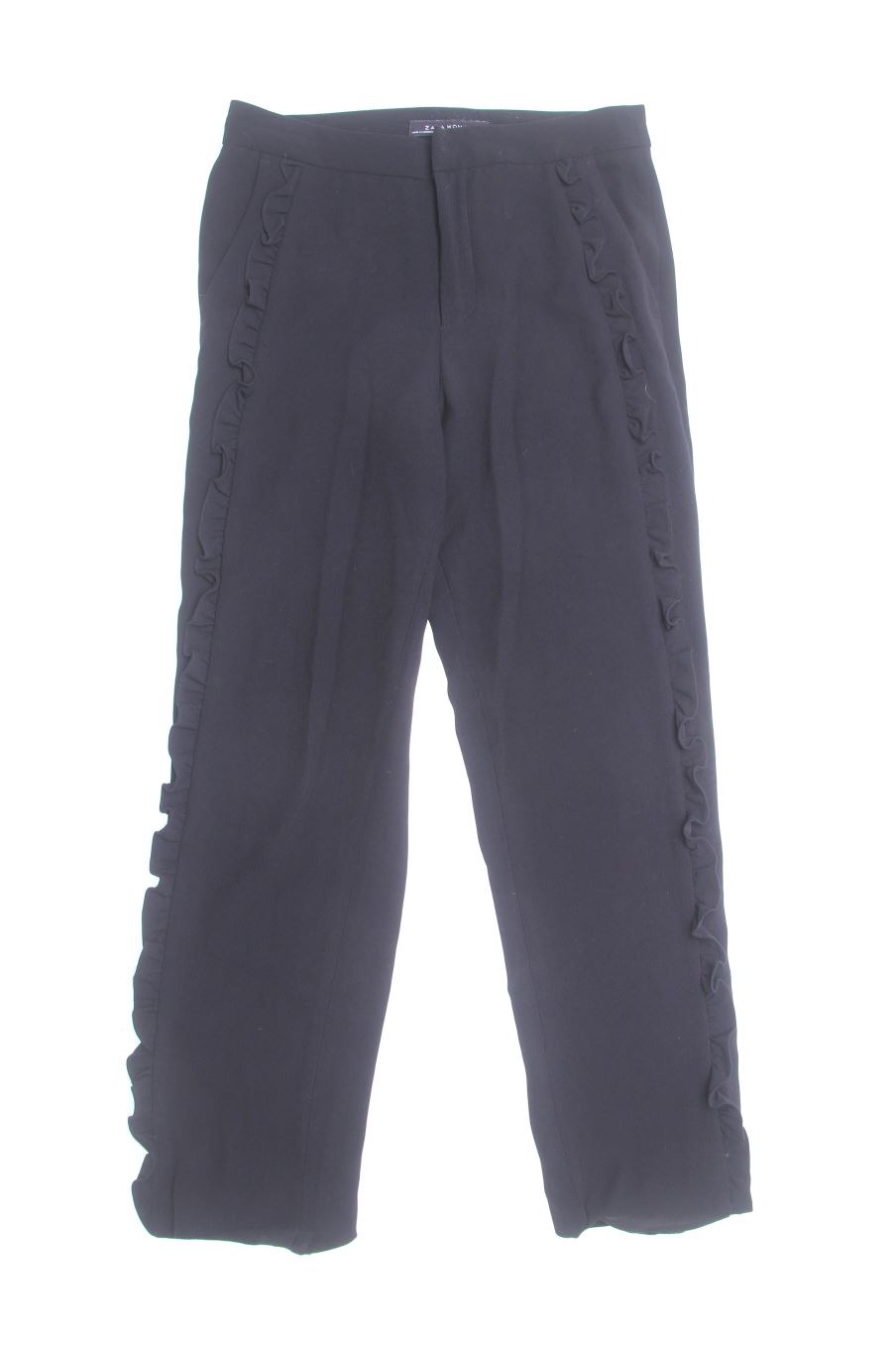 Pantalones de Zara de la talla XS, de color negro