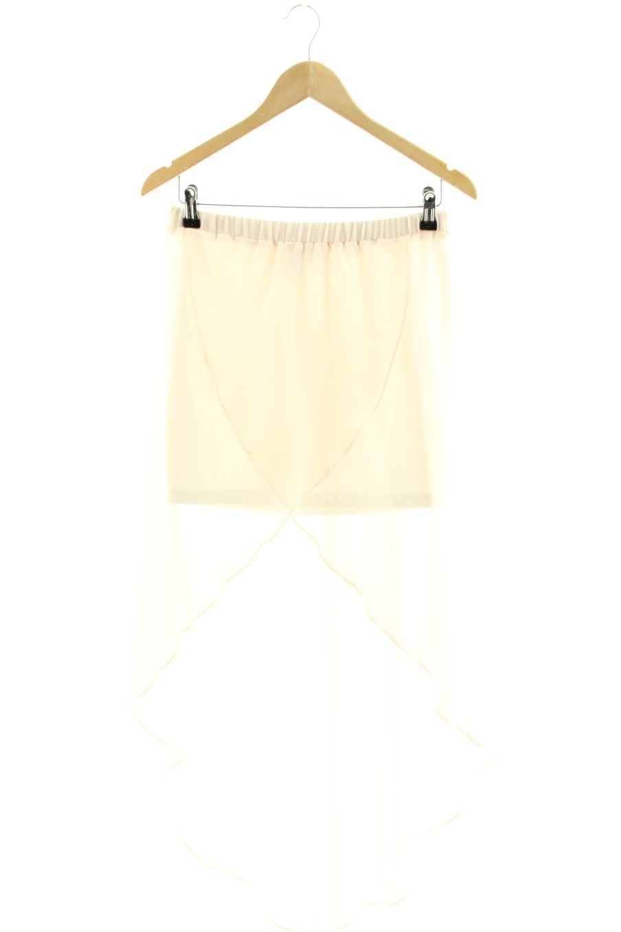 Aufwändiger Rock von H&M Größe 38, Farbe Beige, für
