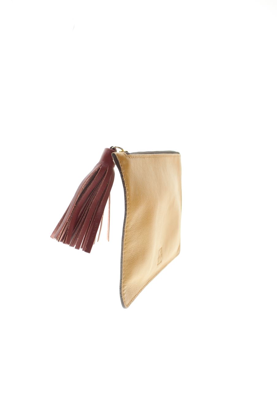 Clutch Marrón de Carolina Herrera
