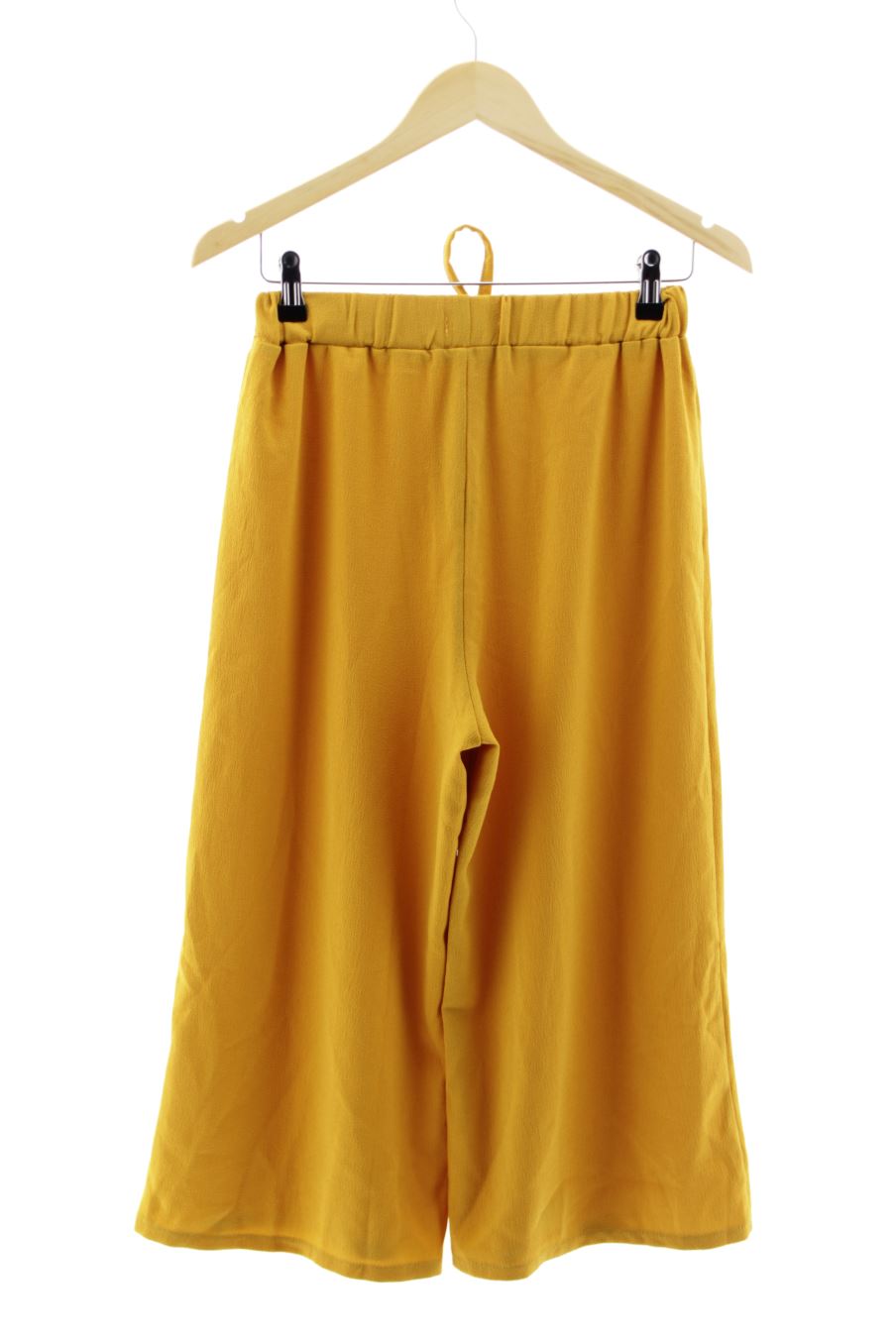 Pantalon Casual Boohoo de la taille XS, de couleur moutarde