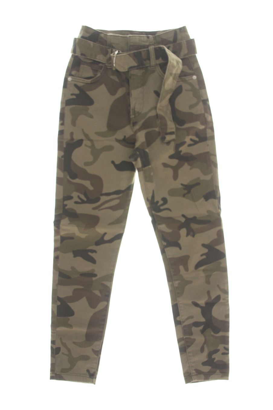 Jeans von Bershka Größe 34, Farbe Grün, aus Jeanskleidung für