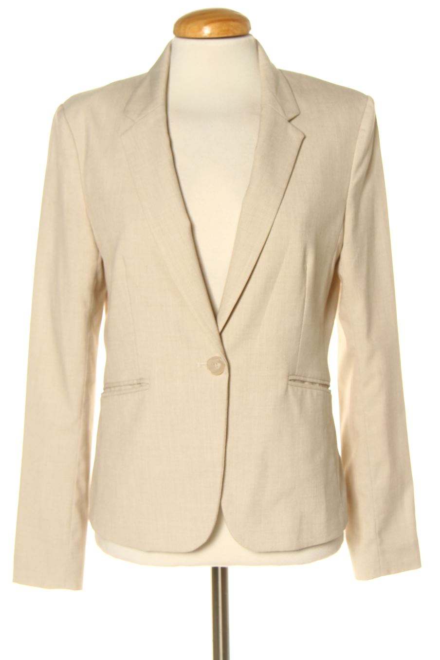 Blazer de H&M de la talla 38, de color beige