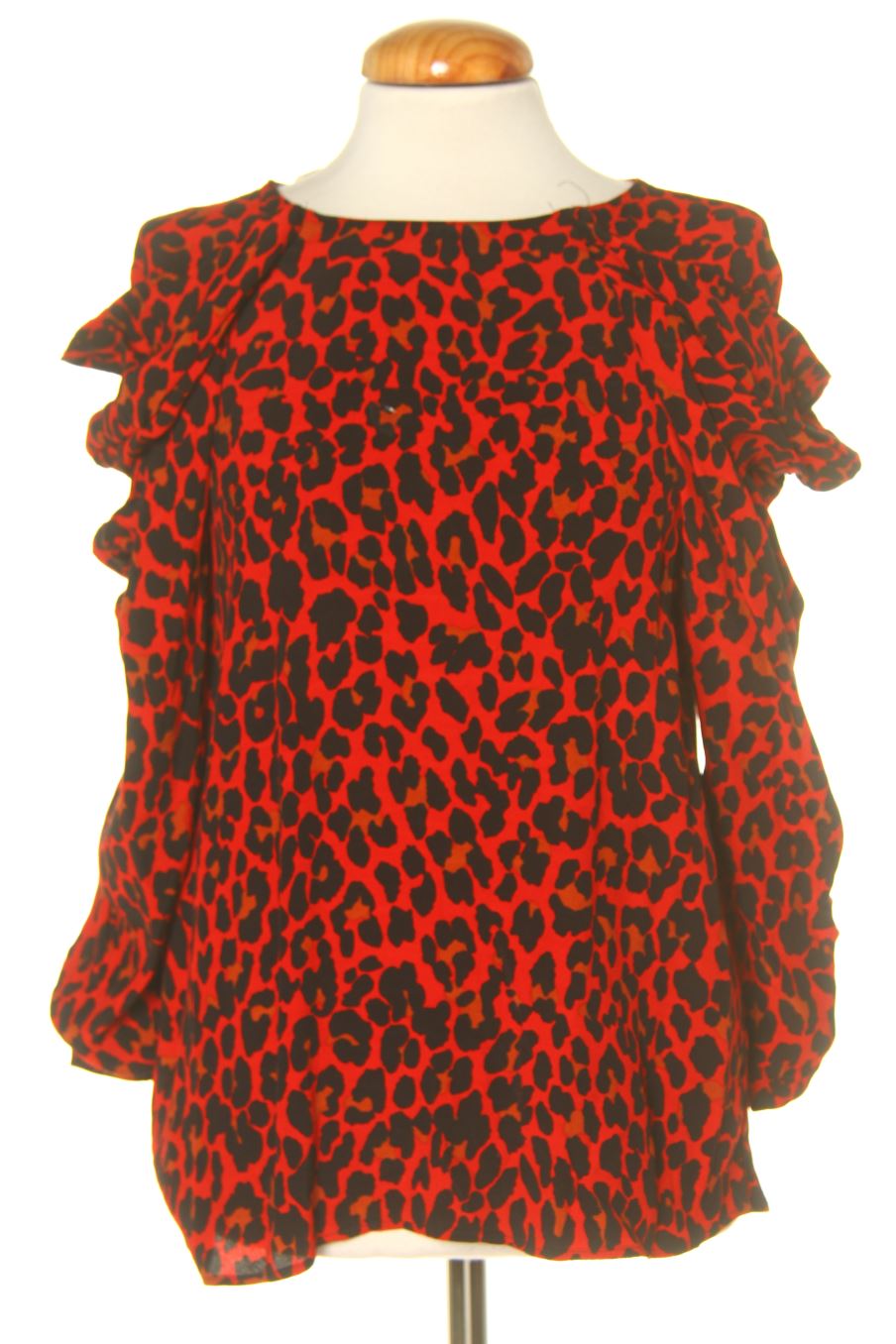 Blouse à manches longues Zara de la taille S, de couleur imprimés
