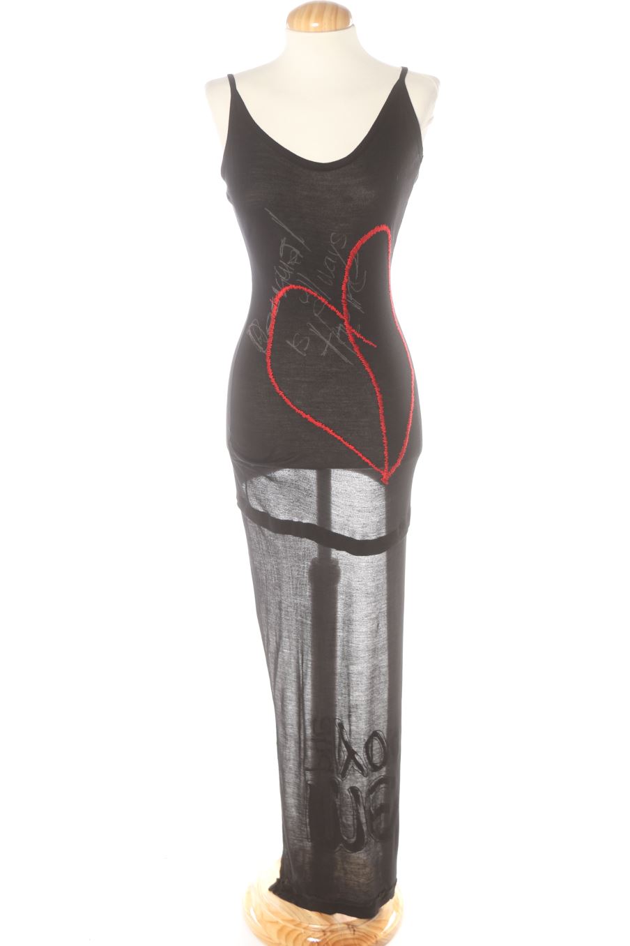 Robe casual Desigual de la taille M, de couleur noir