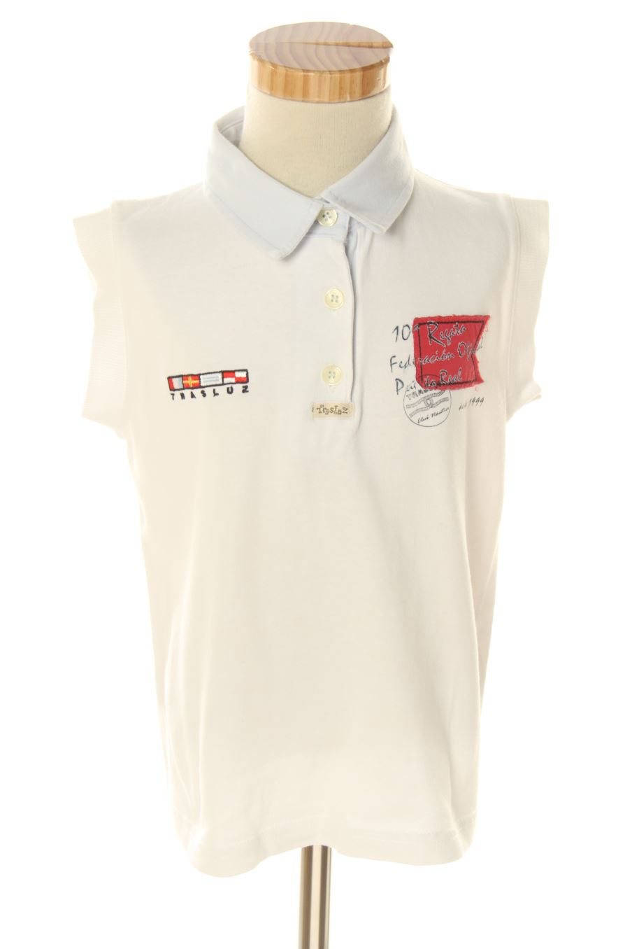Polo sin mangas de Trasluz de la talla 8 años de segunda mano