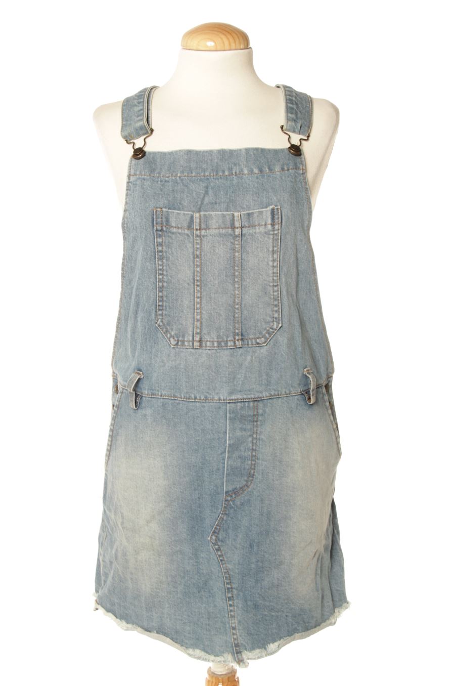 Vestido casual de PERCENTIL de la talla XS, de color azul de ropa vaquera