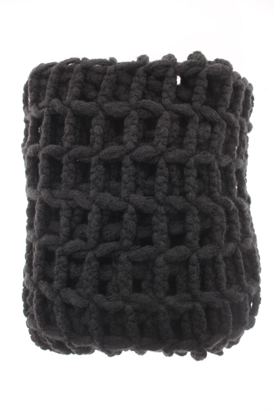 Sciarpa de Made in italy de la talla Unica, de color nero