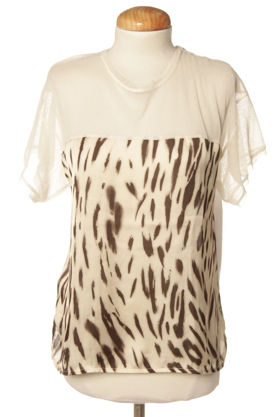 Camiseta de Zara de la talla S, de color estampado