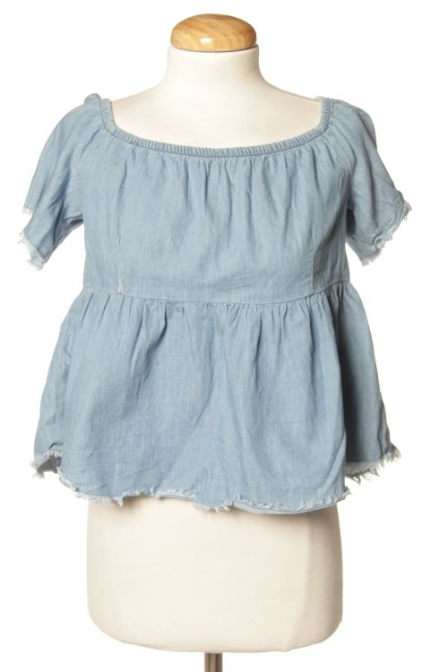 Blusa a maniche corte