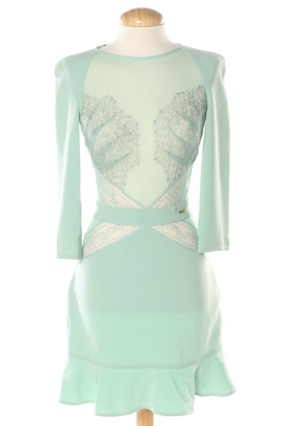 Vestito de Elisabetta Franchi de la talla XS, de color verde