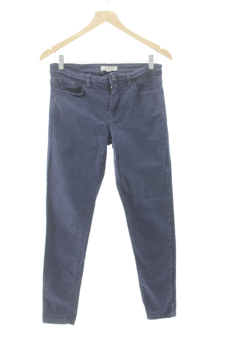 Jeans Springfield de la taille 38, de couleur bleu marine de denim
