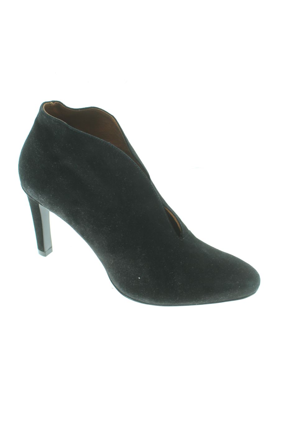 Sandales à Talons Aiguilles André – Cuir Gris, Pointure 38 – Style à Sangle – Occasion
