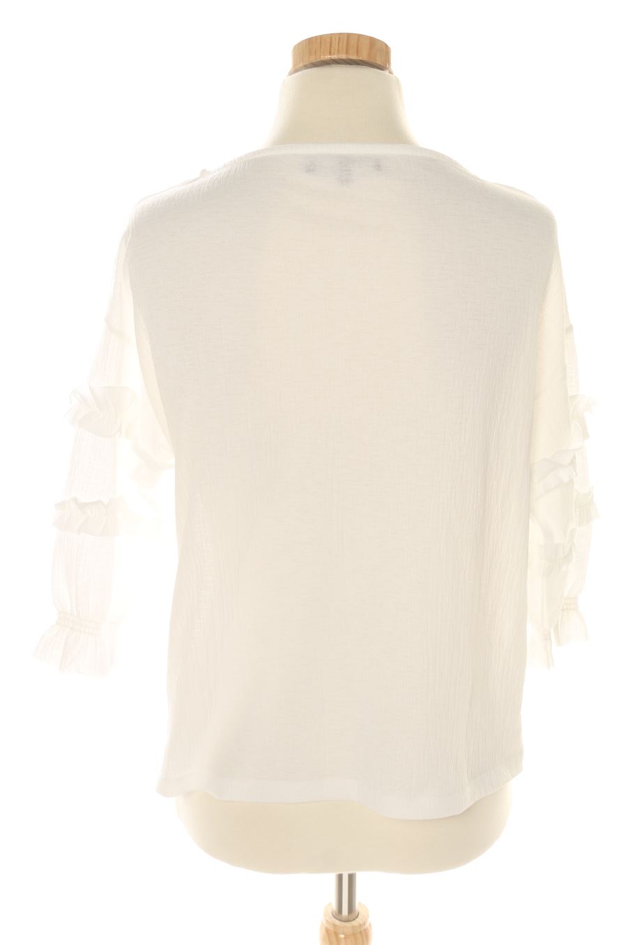 T-shirt Amitié de la taille XS, de couleur blanc