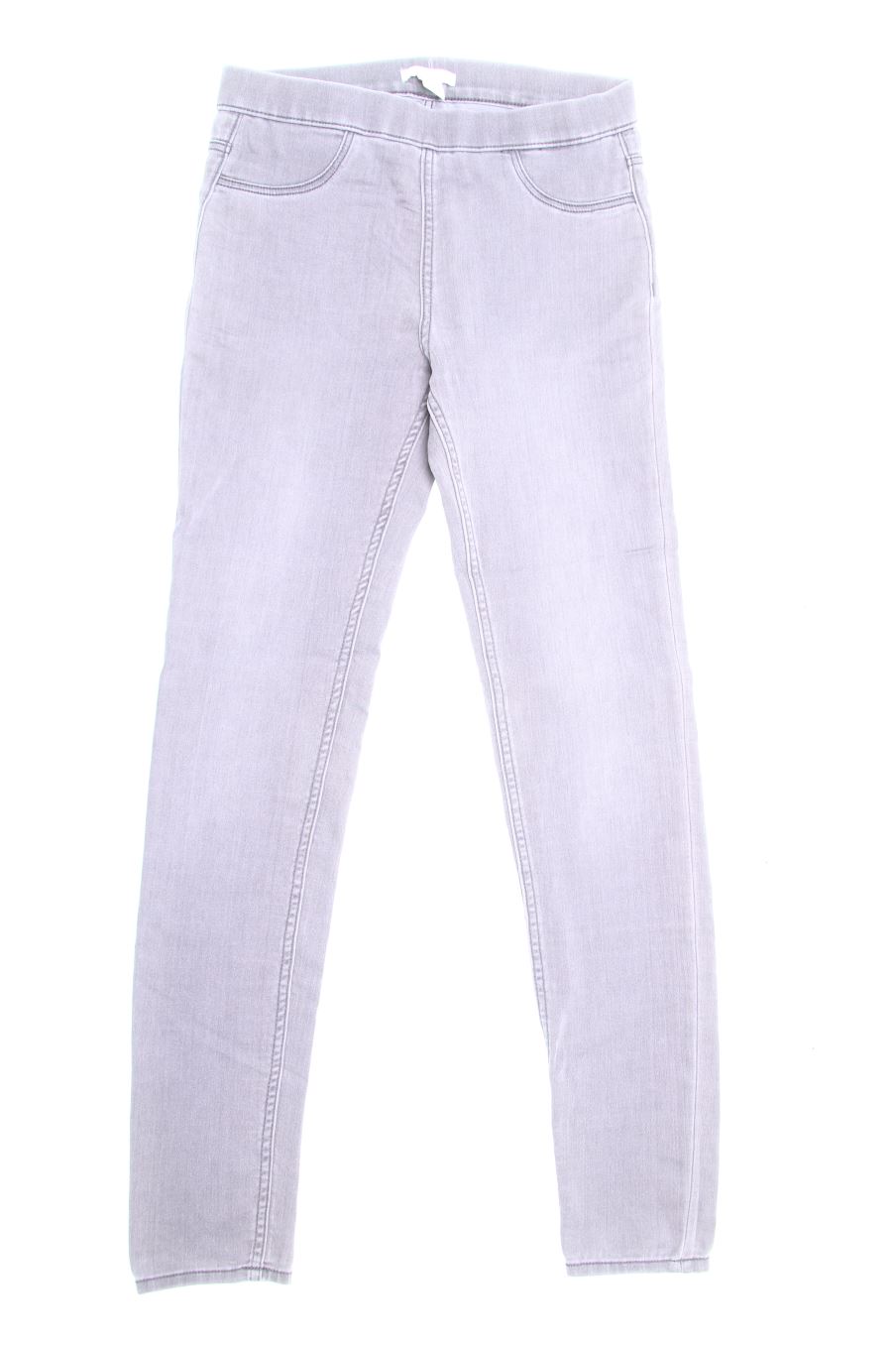 Vaqueros de H&M de la talla 36, de color gris de ropa vaquera