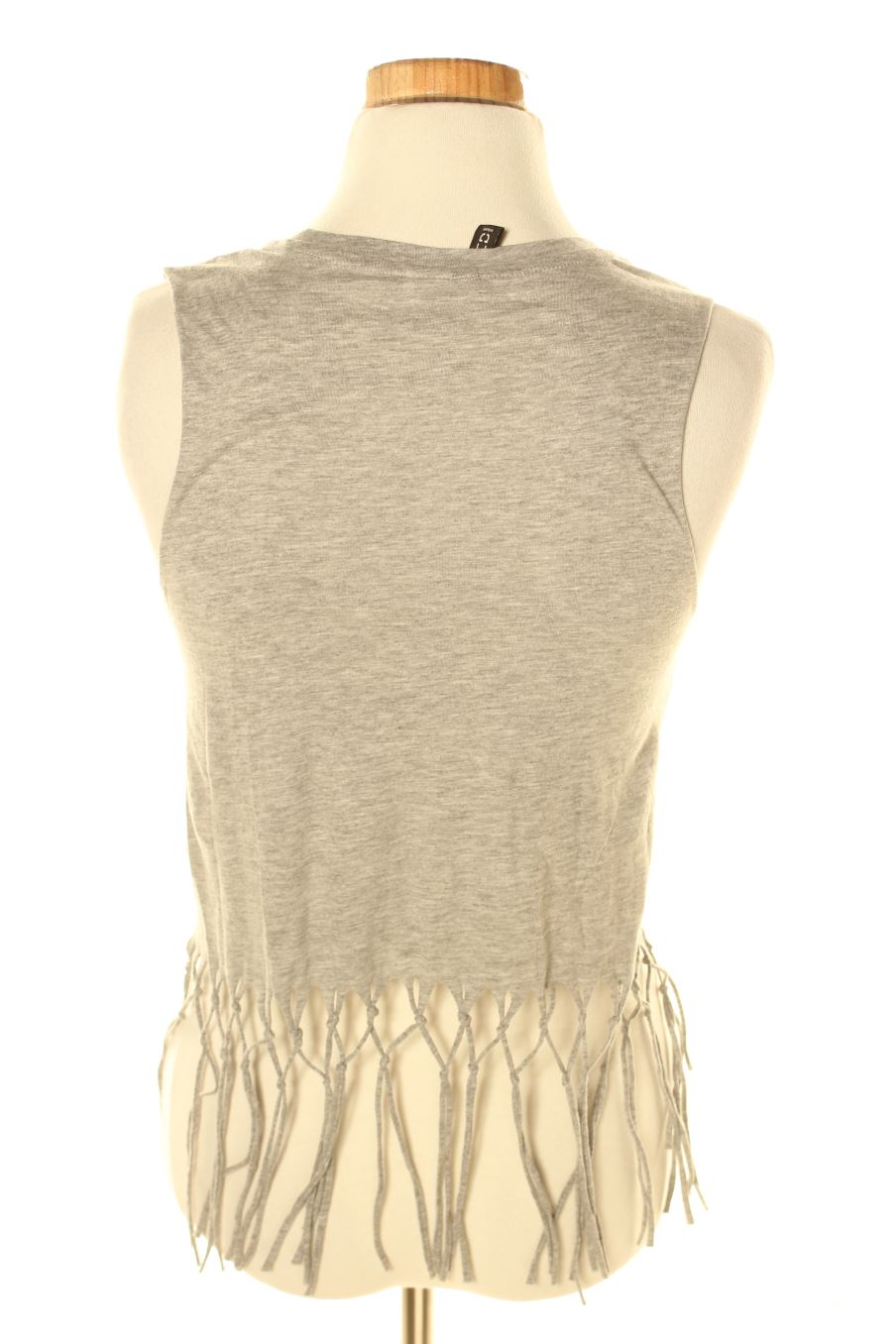 Camiseta sin mangas de H&M de la talla XS, de color gris