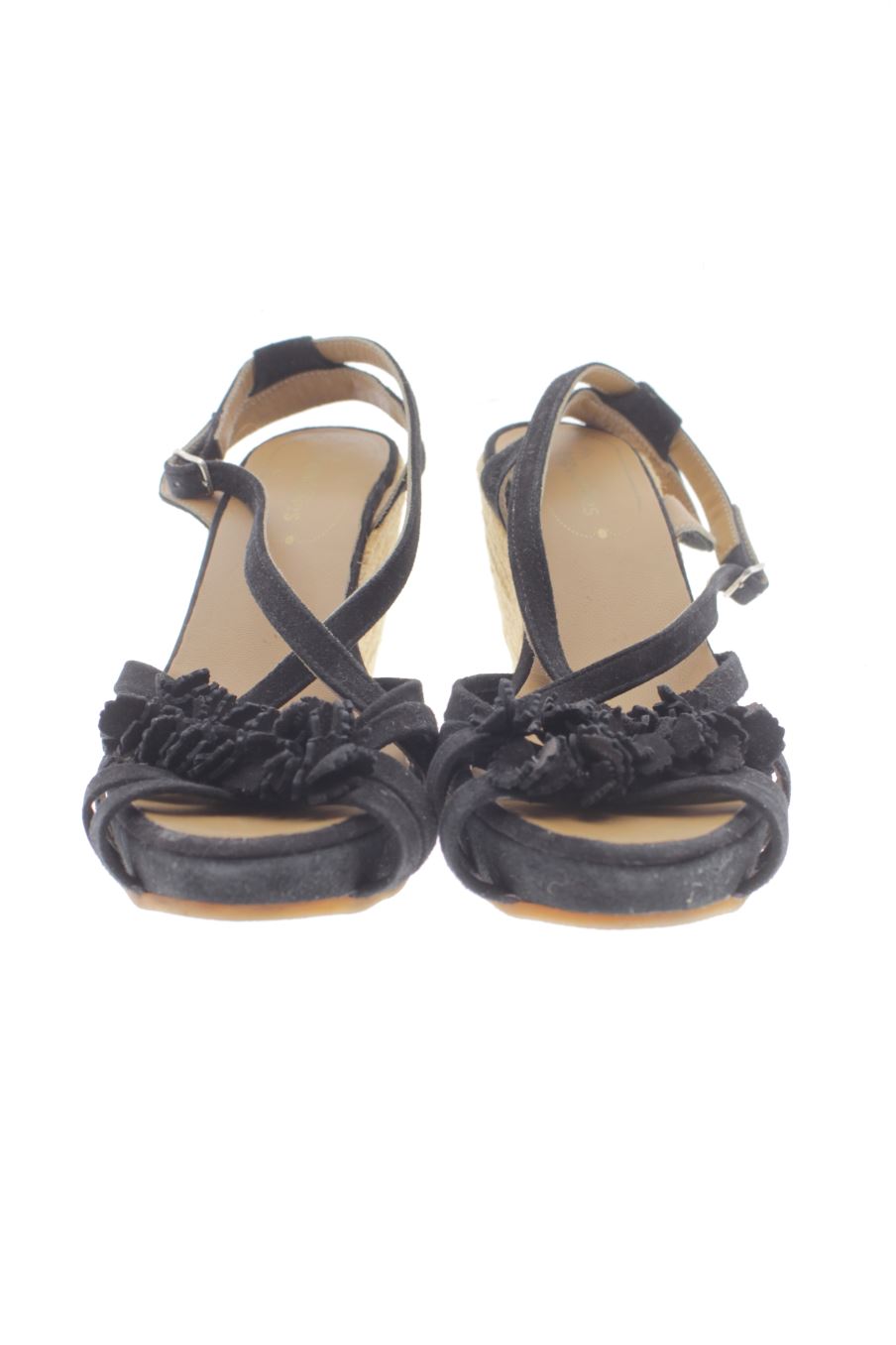 Plataformas de Espadrilles de la talla 39, de color negro de