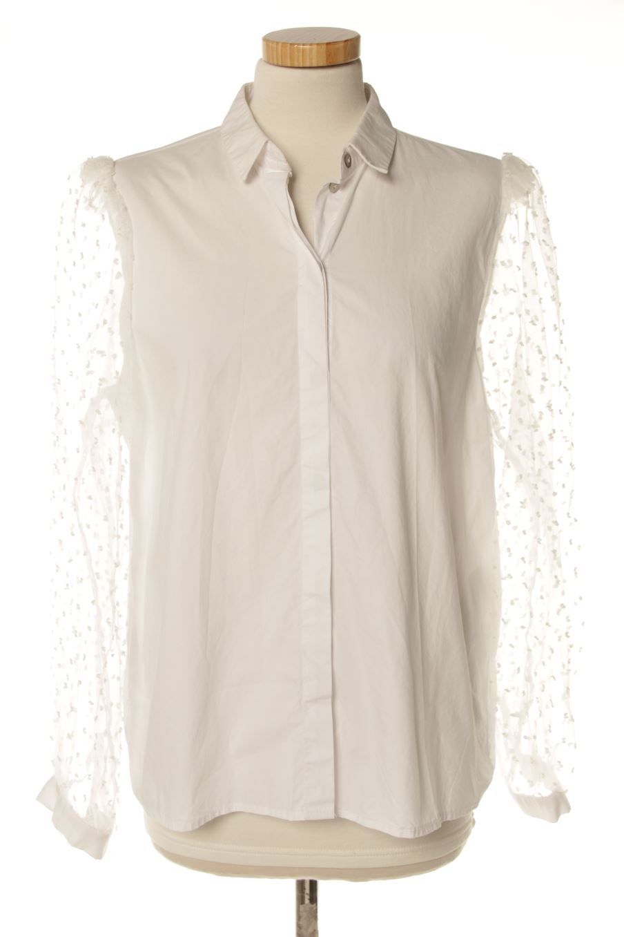 Chemise Fórmula Joven de la taille 38, de couleur blanc