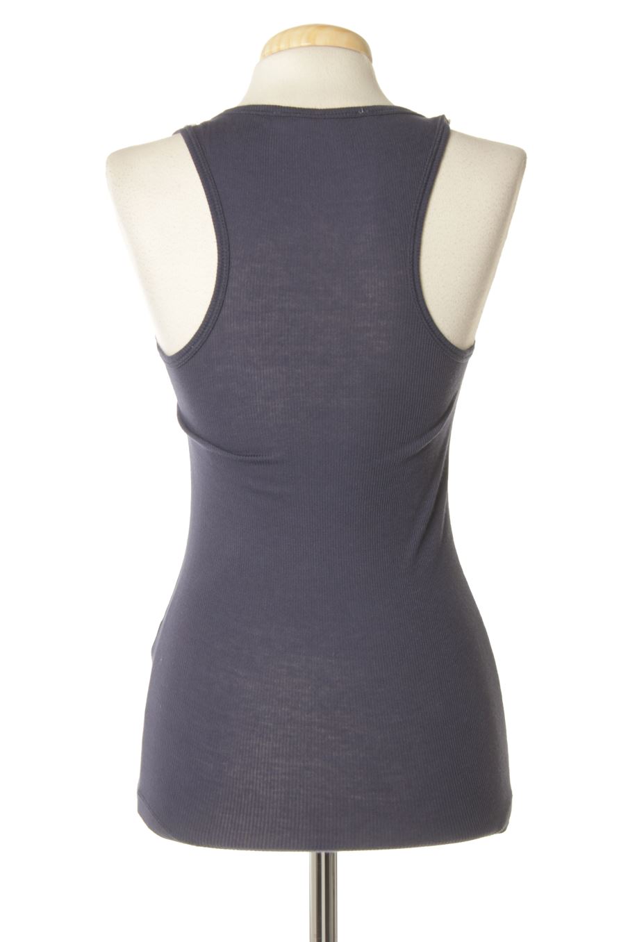 Camiseta sin mangas de Stradivarius de la talla S, de color azul marino
