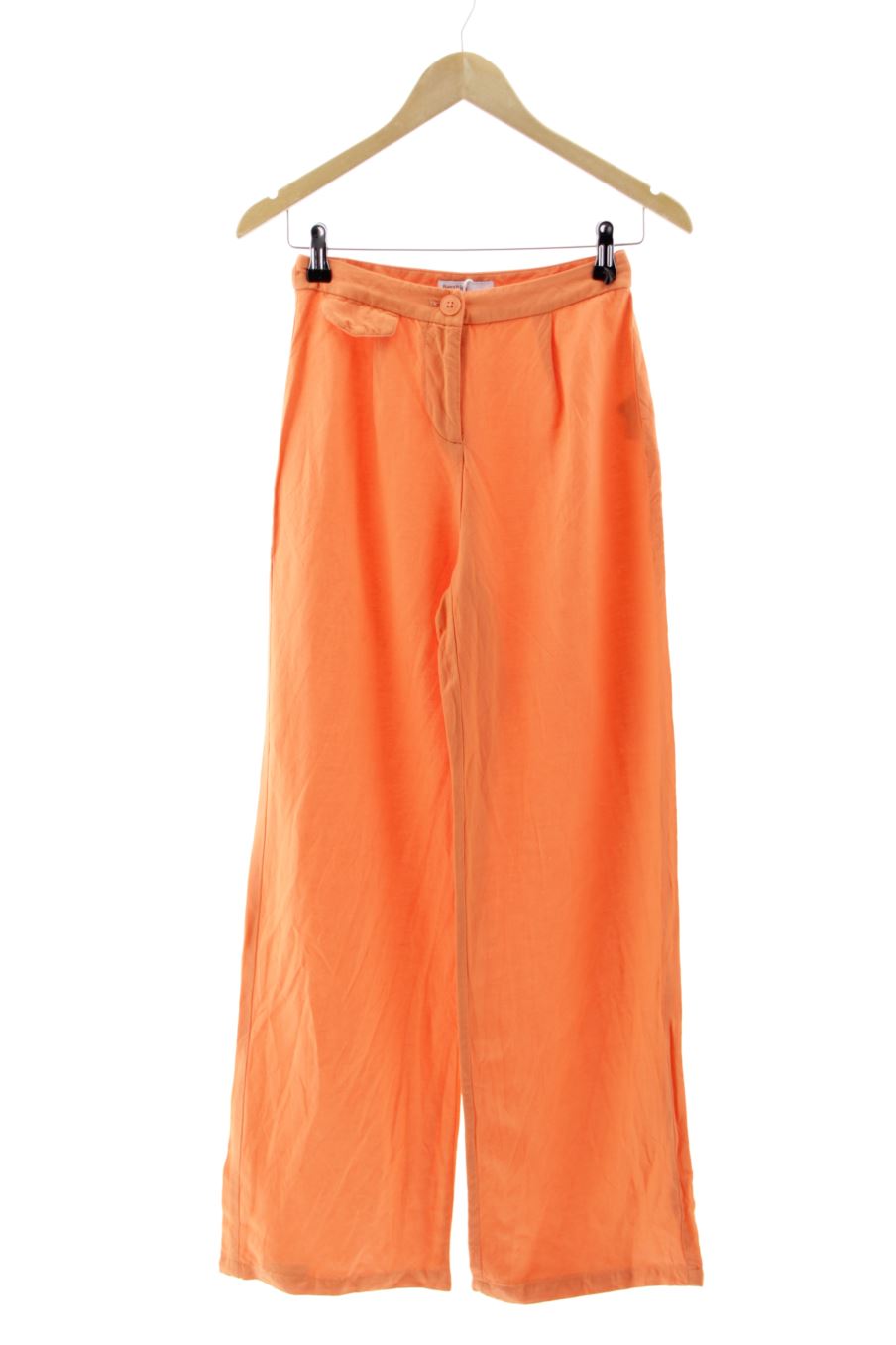 Pantalon Bershka de la taille 34, de couleur orange