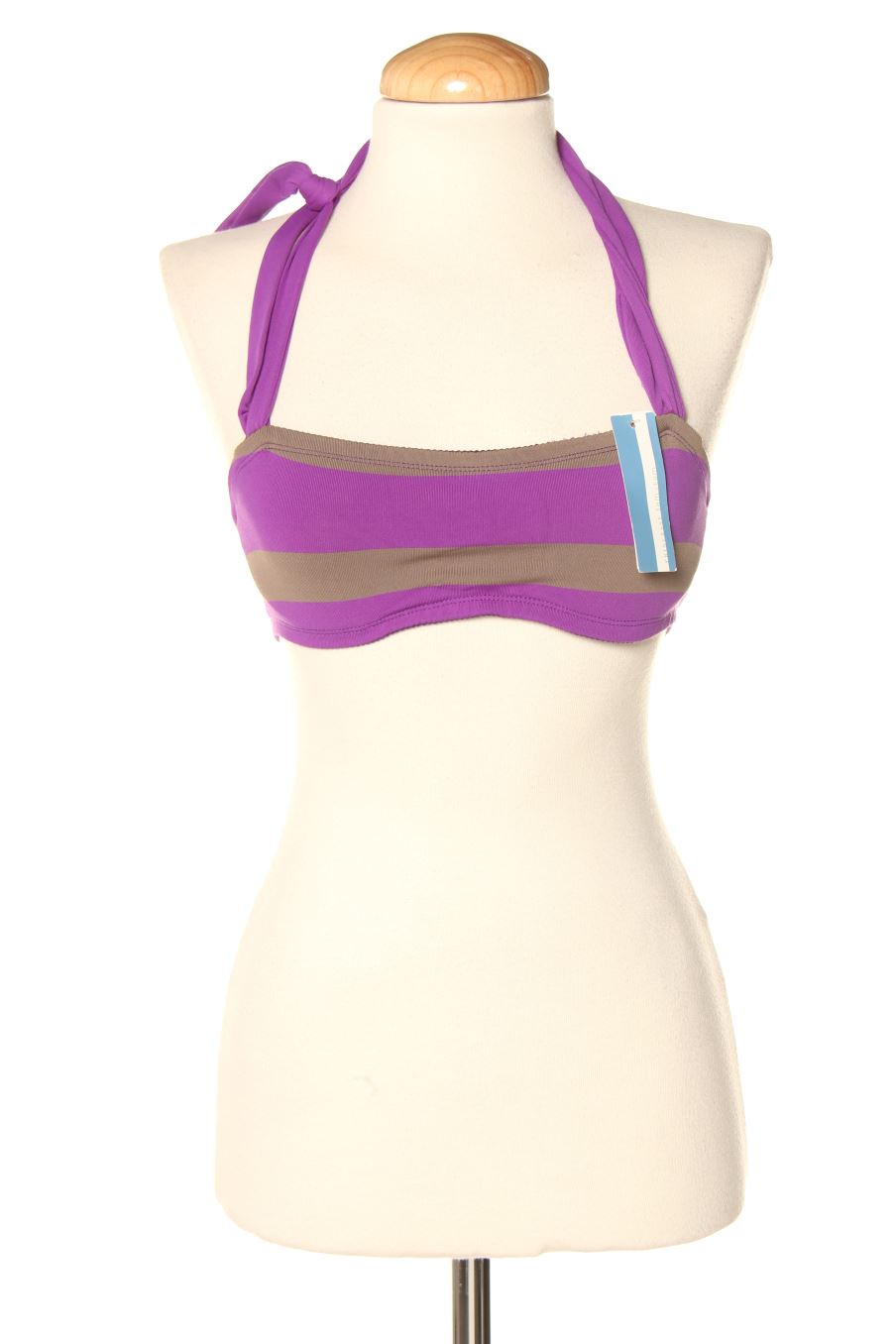 Parte superior de bikini de Princesse tam.tam x Elisa Nalin de la talla XXS, de color azul