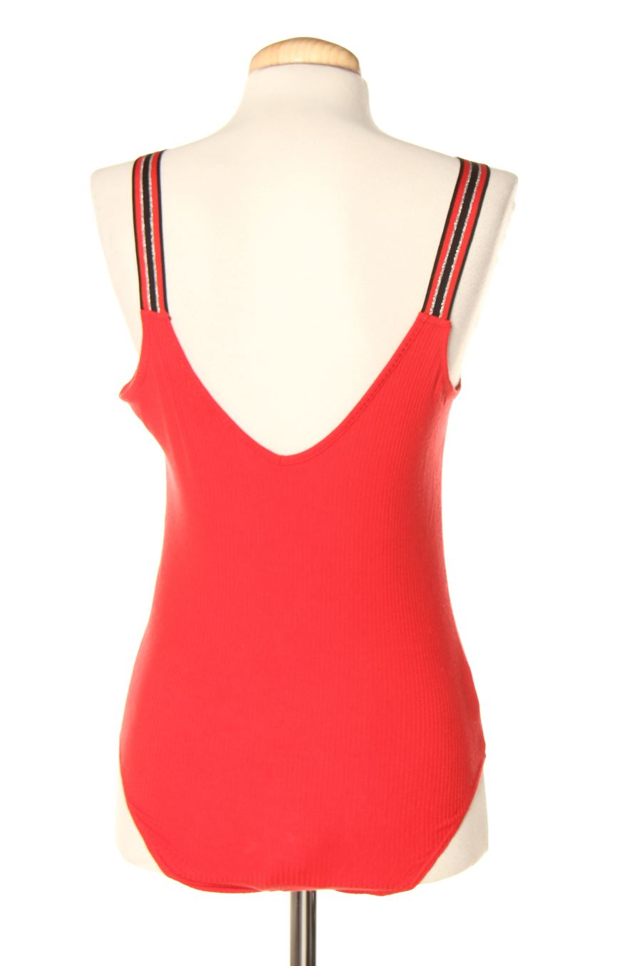 Body de CAMILLE DE PARIS de la talla S, de color rojo