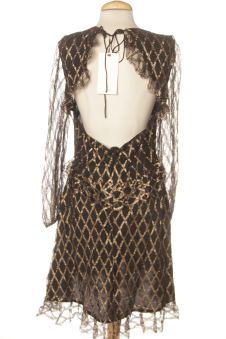 Aufwändiges Kleid L Uterqüe