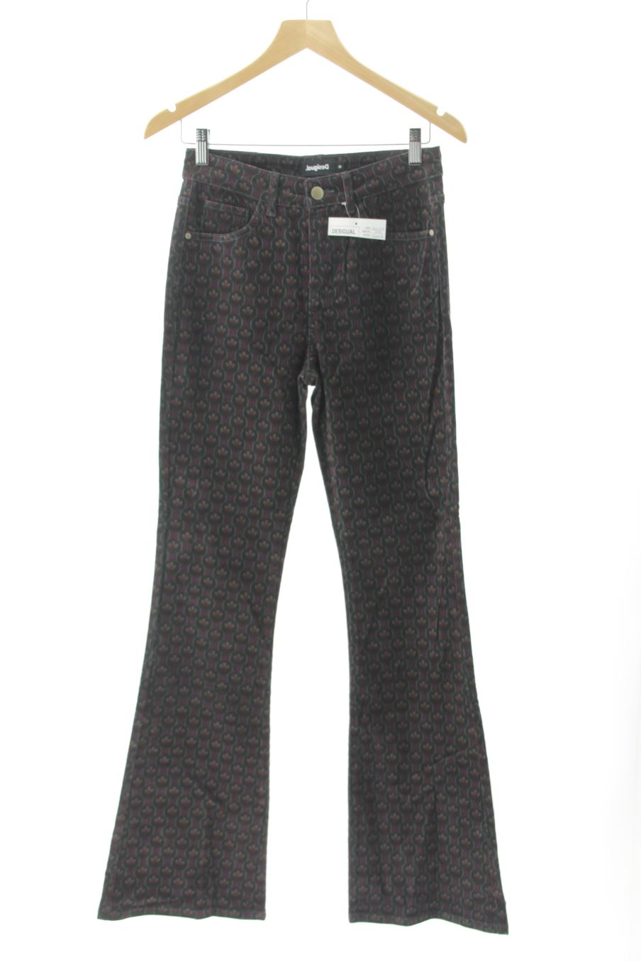 Pantaloni de Desigual de la talla 38, de color stampato