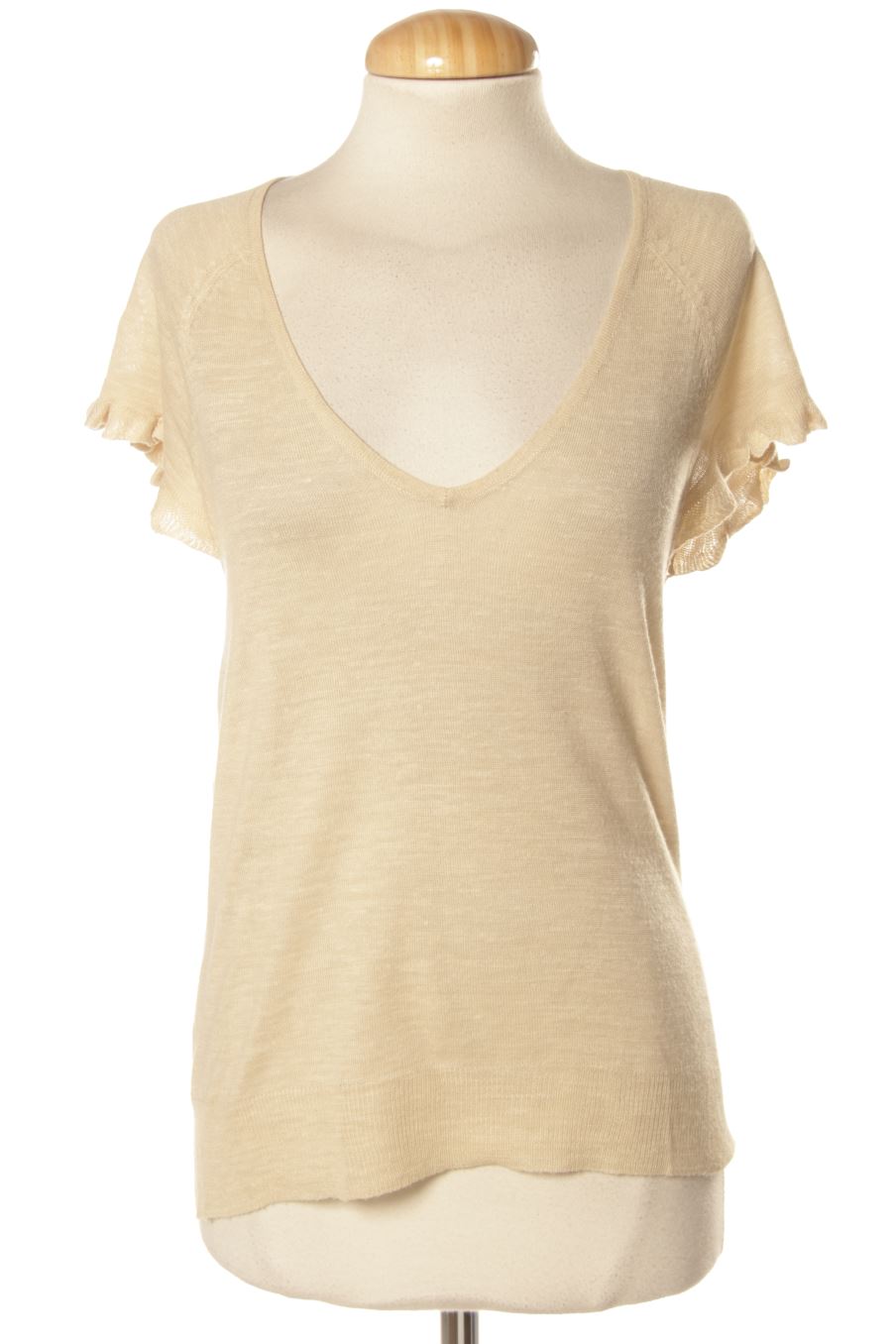 Pull Mango de la taille S, de couleur beige