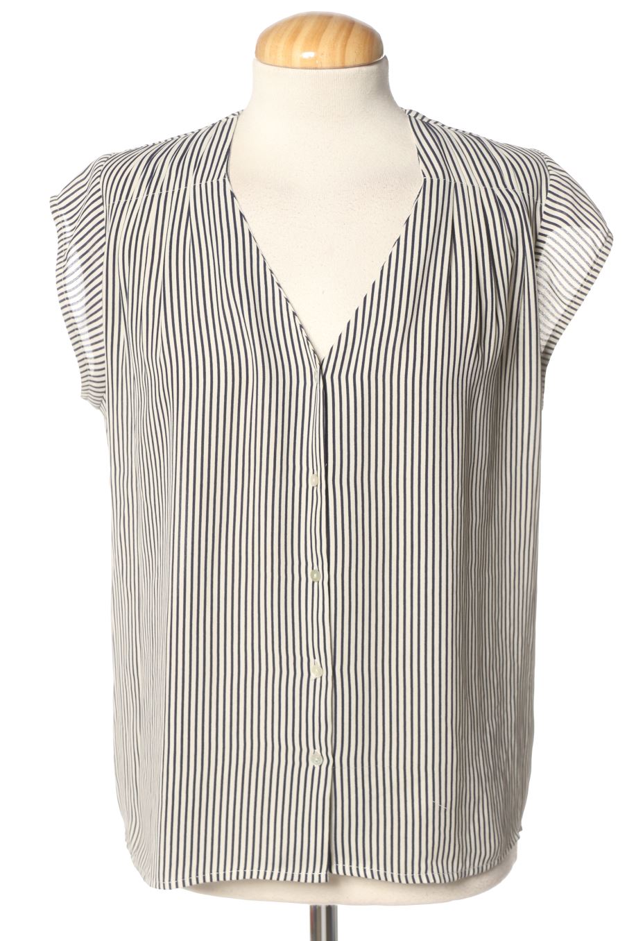 Camisa sin mangas de H&M de la talla 34, de color rayas