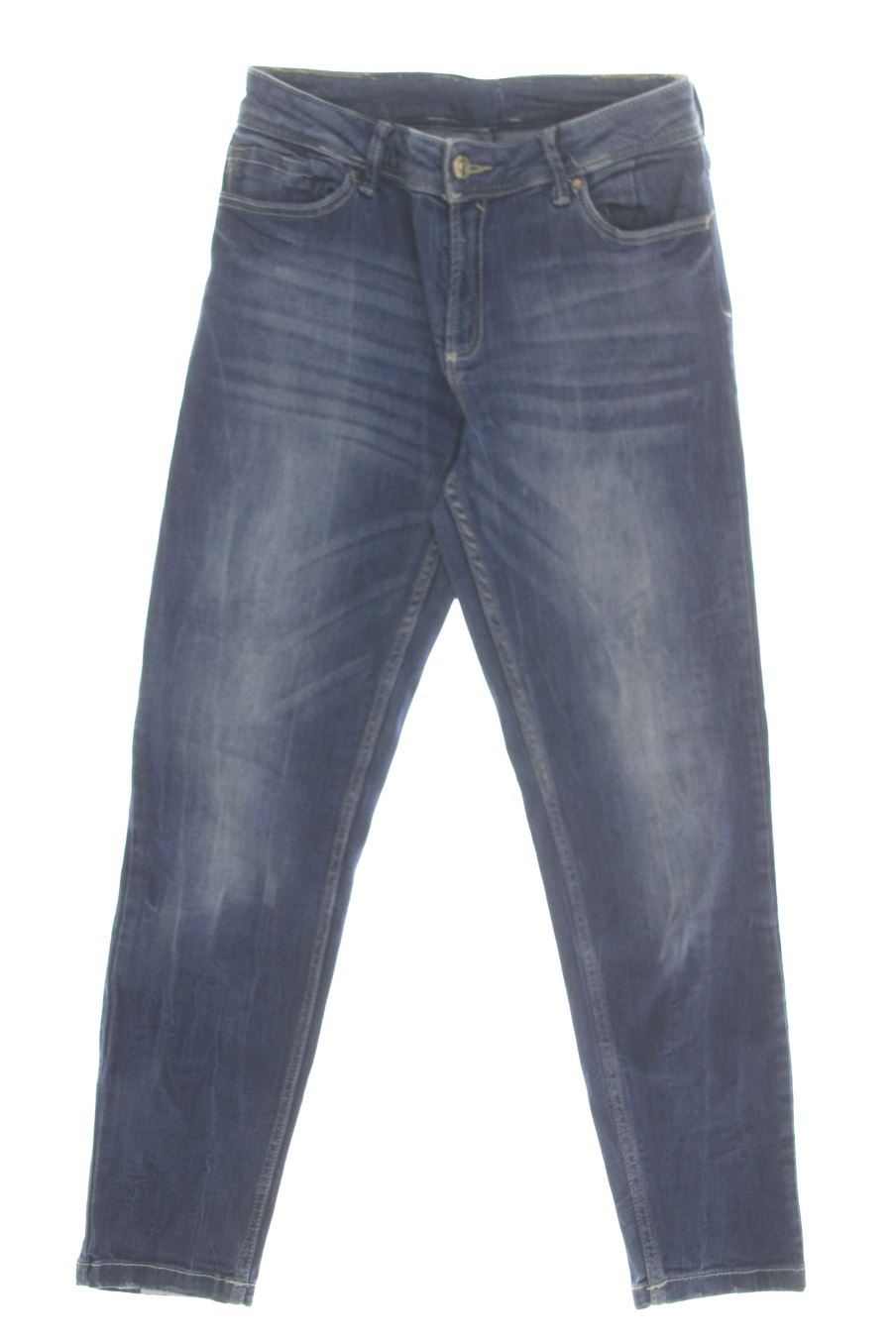 Jeans Stradivarius de la taille XS, de couleur bleu de denim