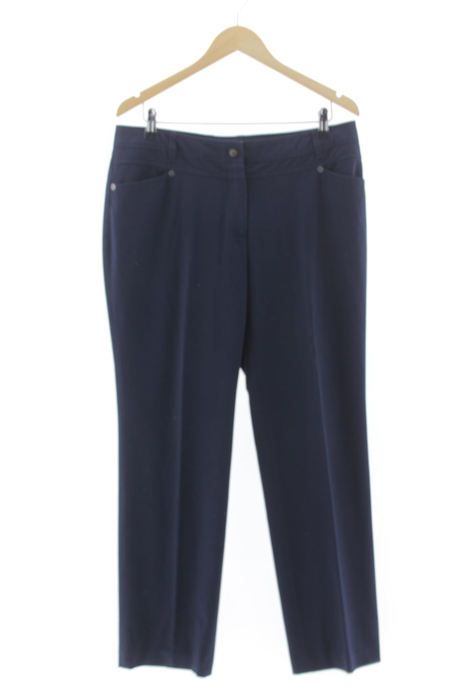 Pantalon Bonita de la taille 42, de couleur bleu marine