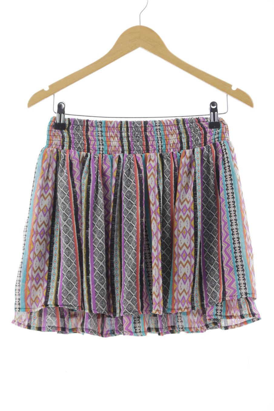 Falda de Springfield de la talla S, de color estampado