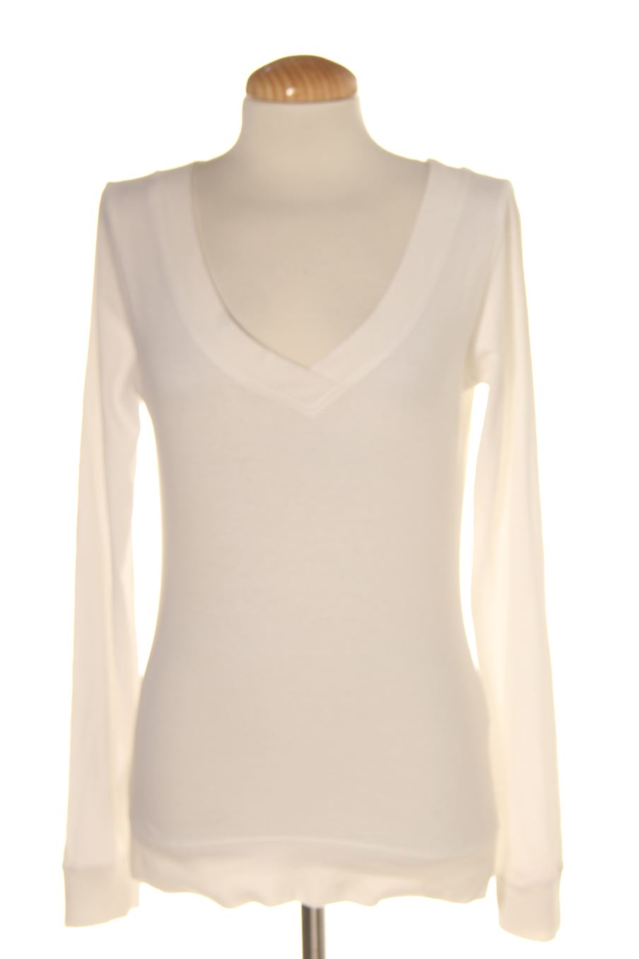 Camiseta manga larga de TRN de la talla M, de color blanco