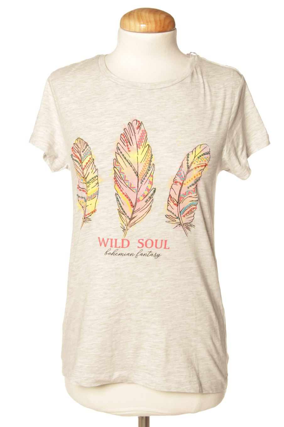 T-shirt Springfield de la taille S, de couleur gris