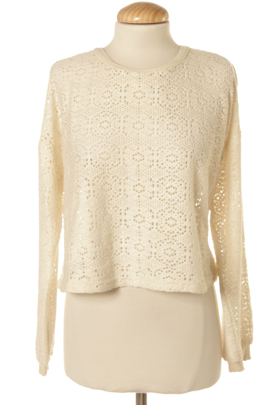 Pull SHOPPING BY NATAHALIE de la taille M, de couleur blanc