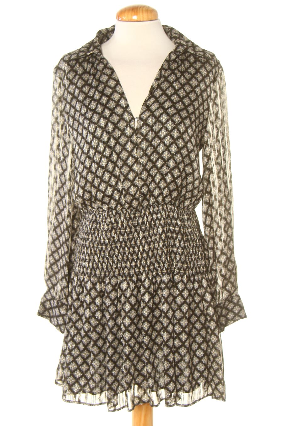 Robe casual Zara de la taille M, de couleur imprimés