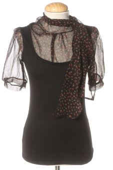 Blouse à manches courtes M Bershka, photo 1 sur 2