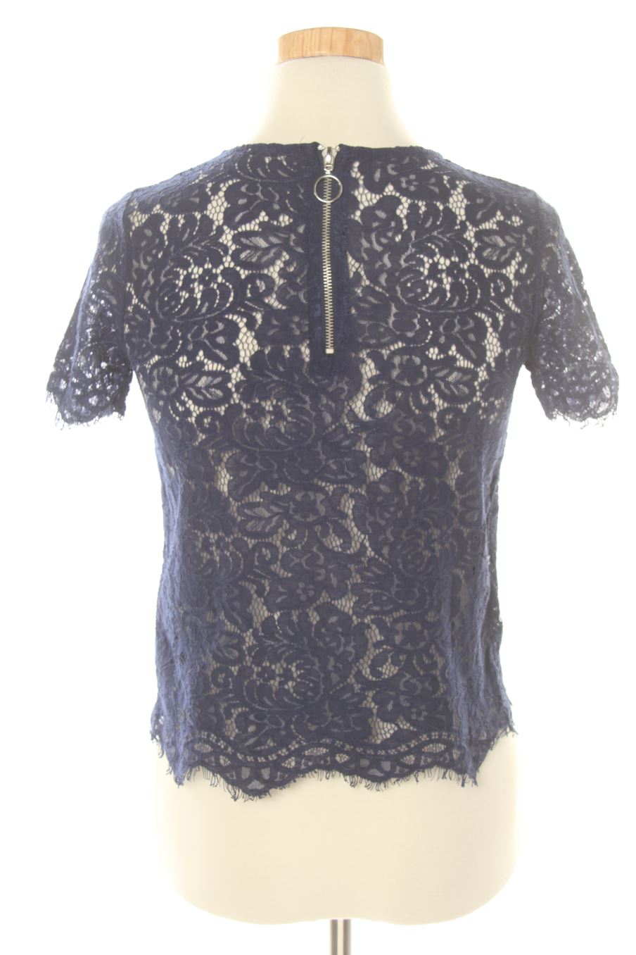 Blouse à manches courtes Pimkie de la taille XS, de couleur bleu marine