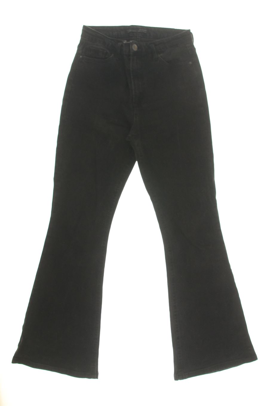 Vaqueros de Stradivarius de la talla 36, de color negro de ropa vaquera