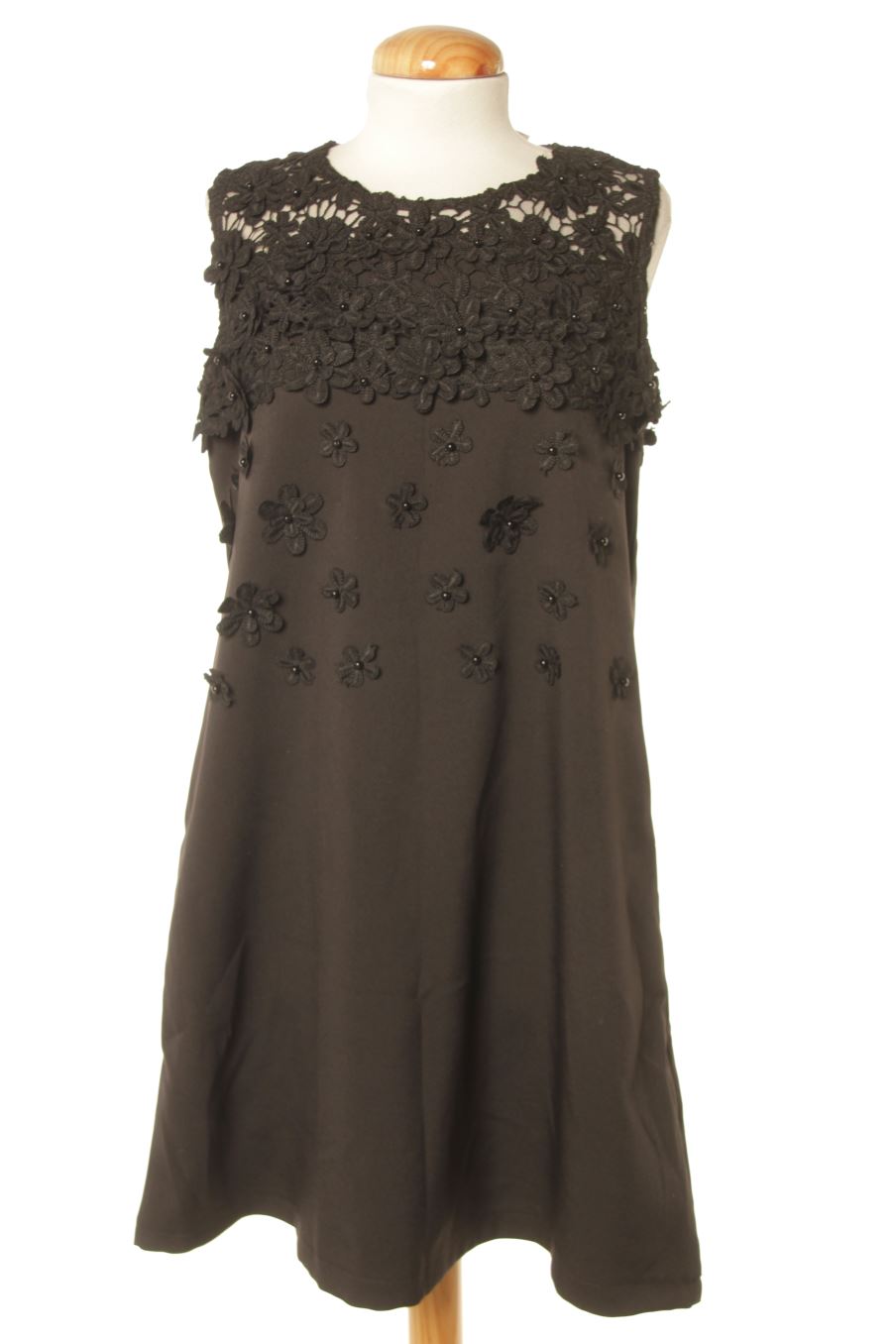 Aufwändiges Kleid von Molly Bracken Größe S, Farbe Schwarz, für