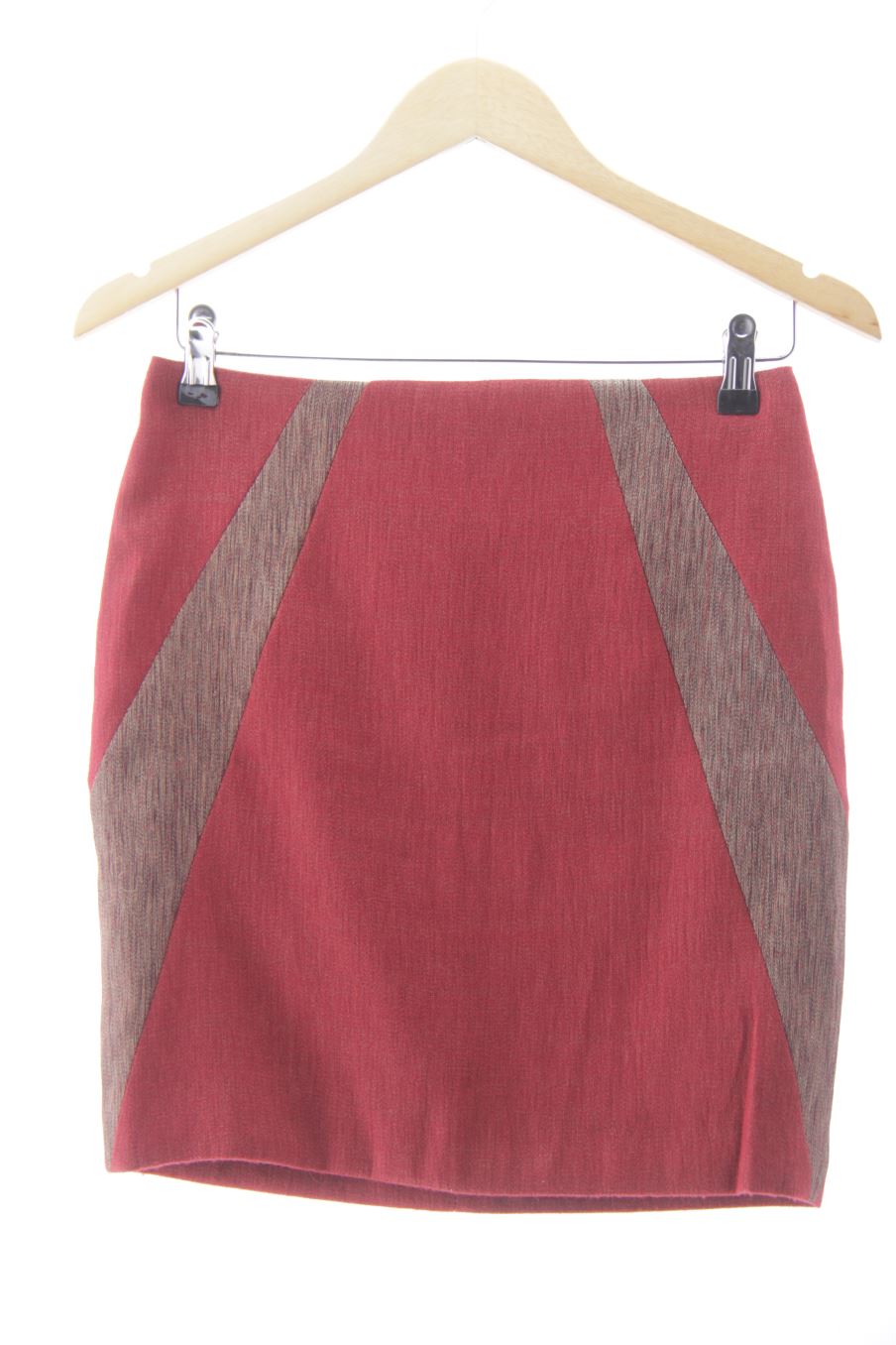 Jupe Mauro Gasperi de la taille S, de couleur bordeaux