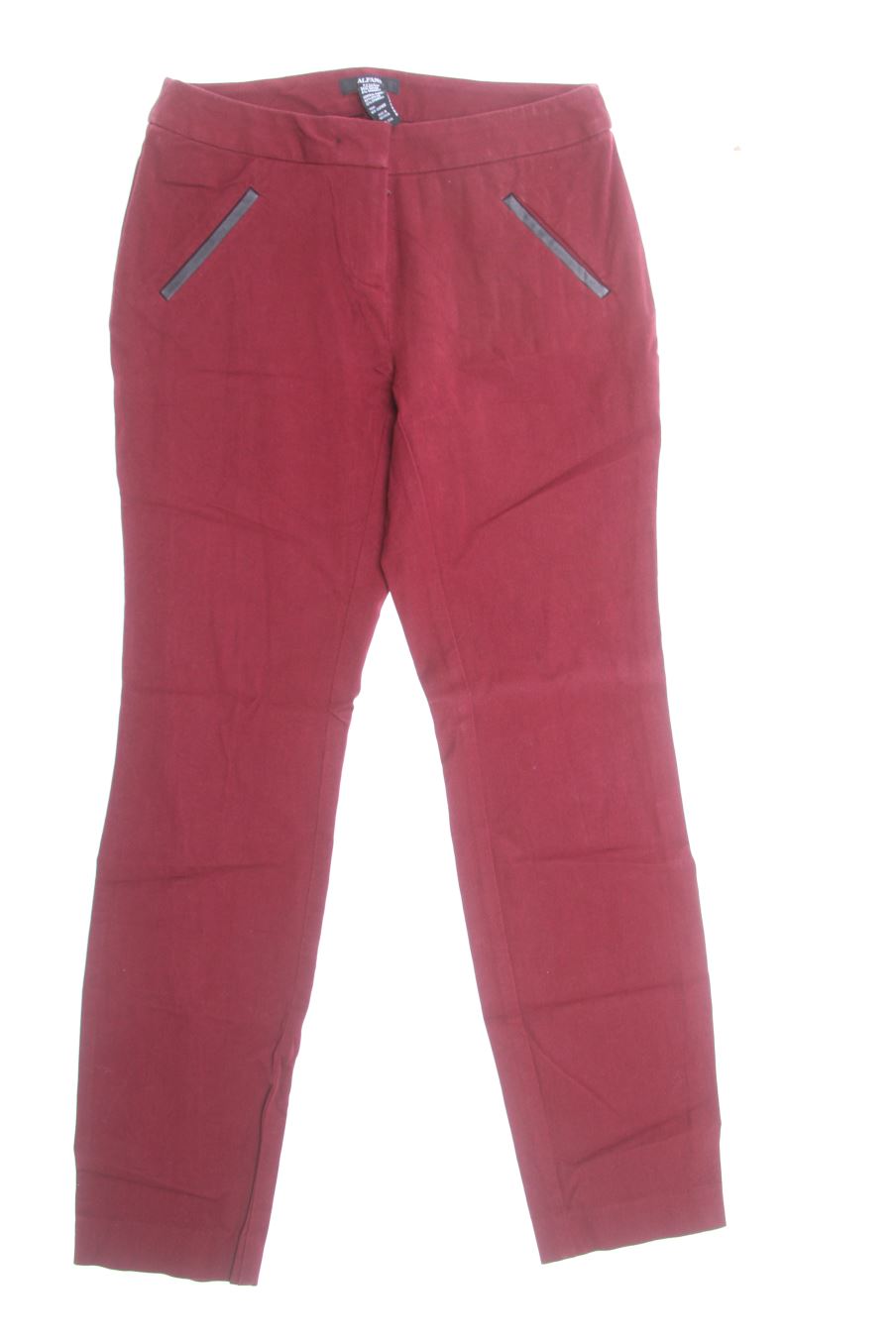 Pantalones de Alfani de la talla 36, de color burdeos