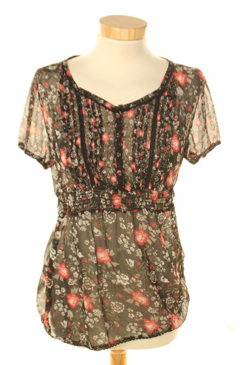 Blouse à manches courtes