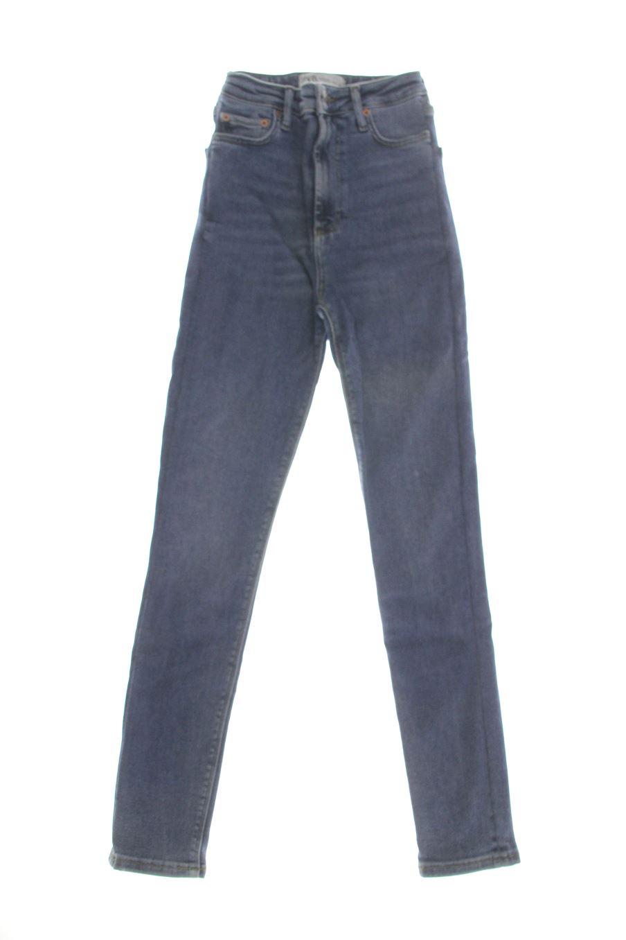 Vaquero de Zara de la talla 34, de color azul de ropa vaquera